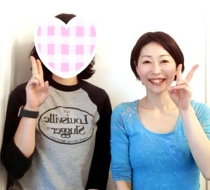 お客様とのツーショット写真