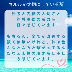 呼吸と内臓の大切さ